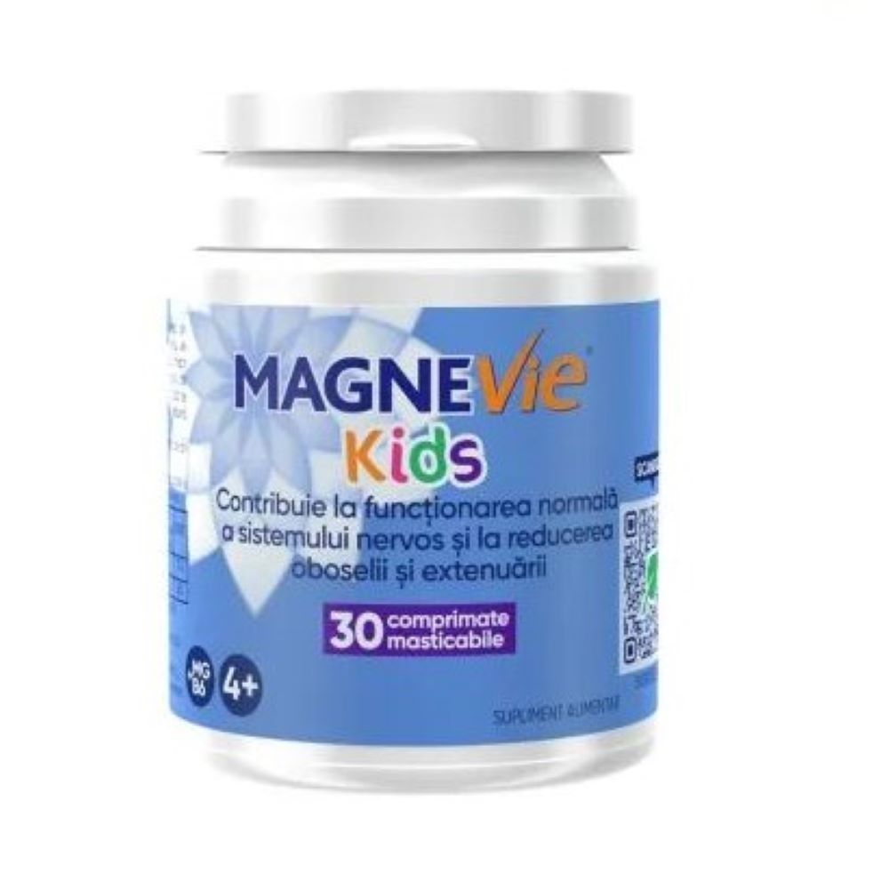 MagneVie Kids, 30 comprimate mastecabile, Sanofi