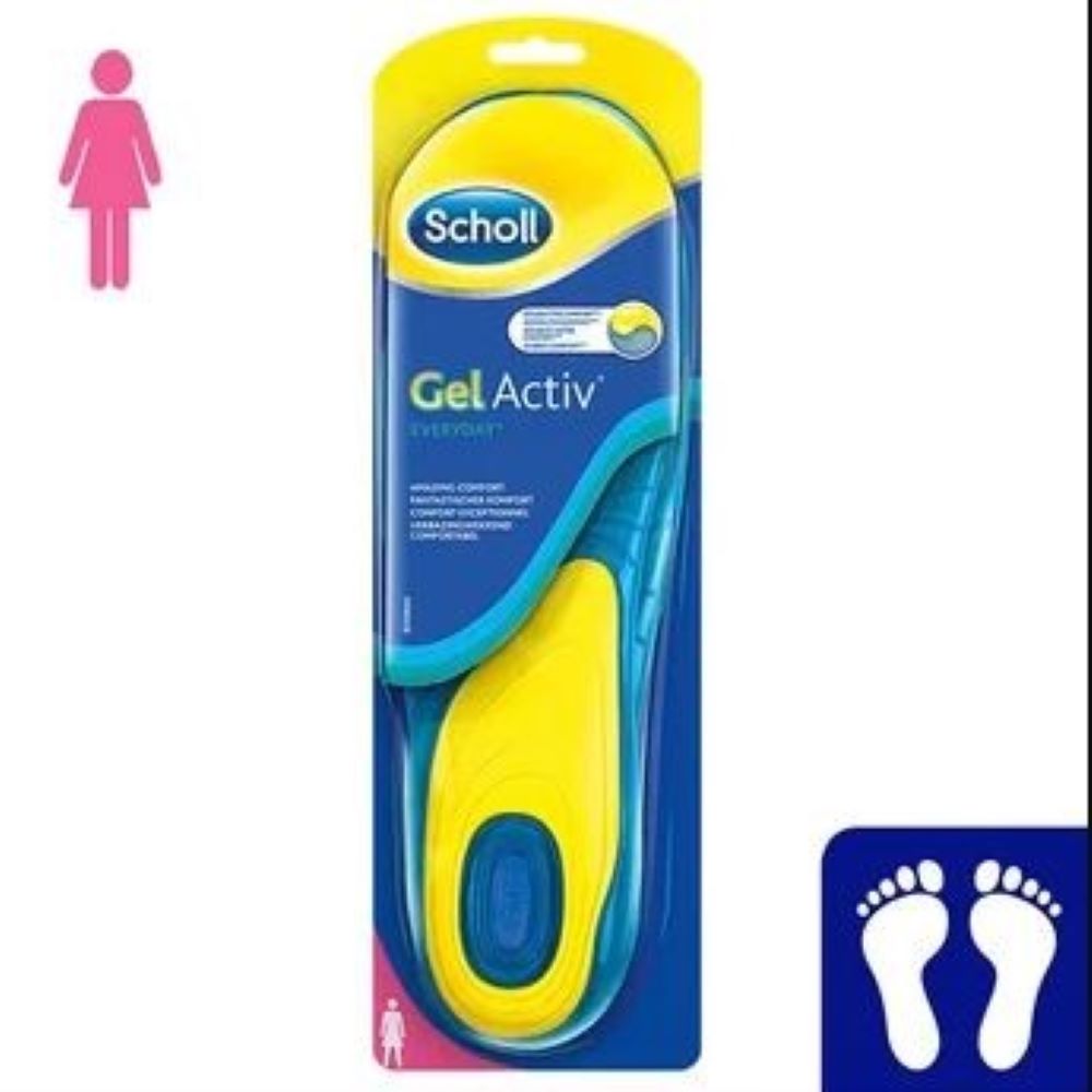 Branturi pentru confort zilnic femei Everyday, marimea 35.5 - 40.5, 2 bucati, Scholl
