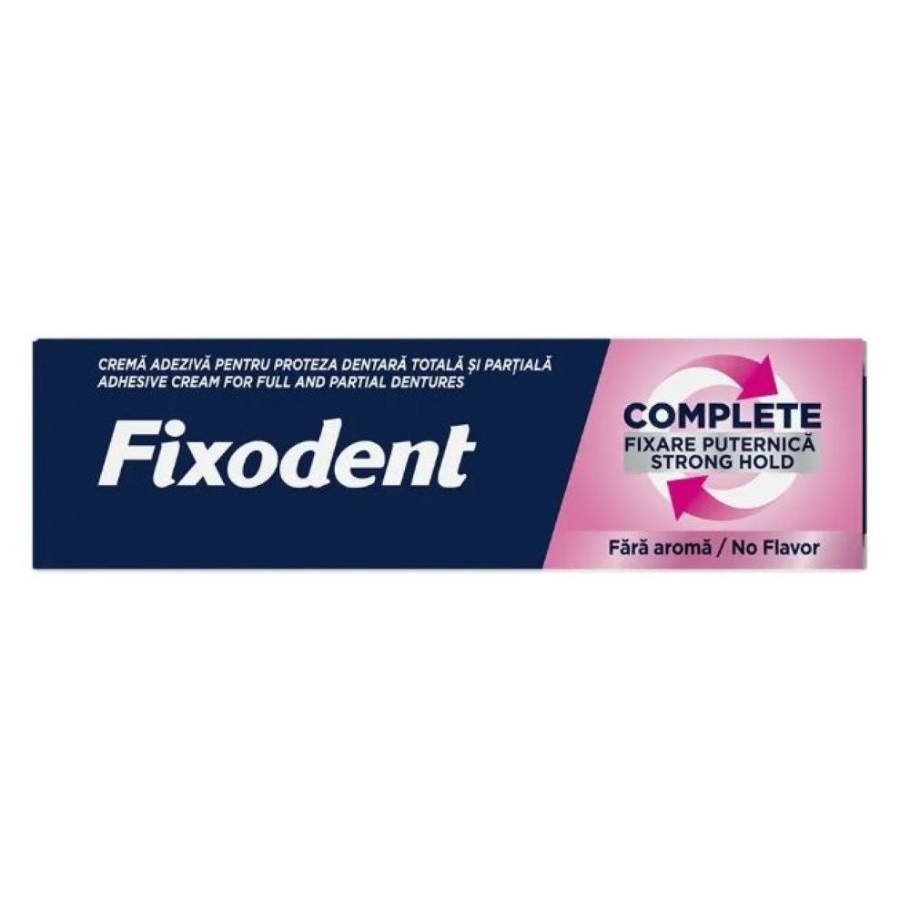 Crema adeziva pentru proteza dentara Neutral Complete, 47g, Fixodent