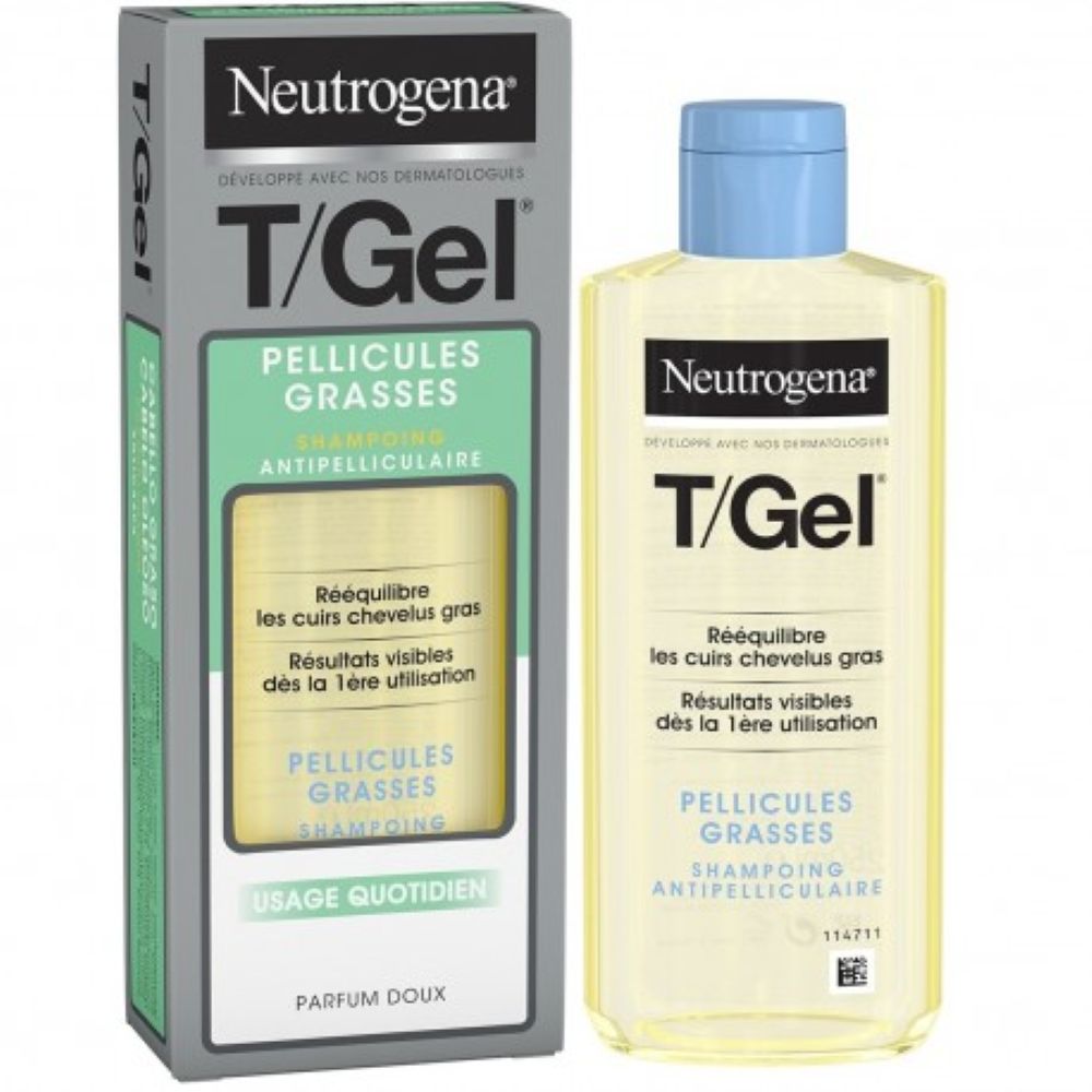 Neutrogena T/Gel – Sampon antimatreata pentru scalp gras, 250 ml