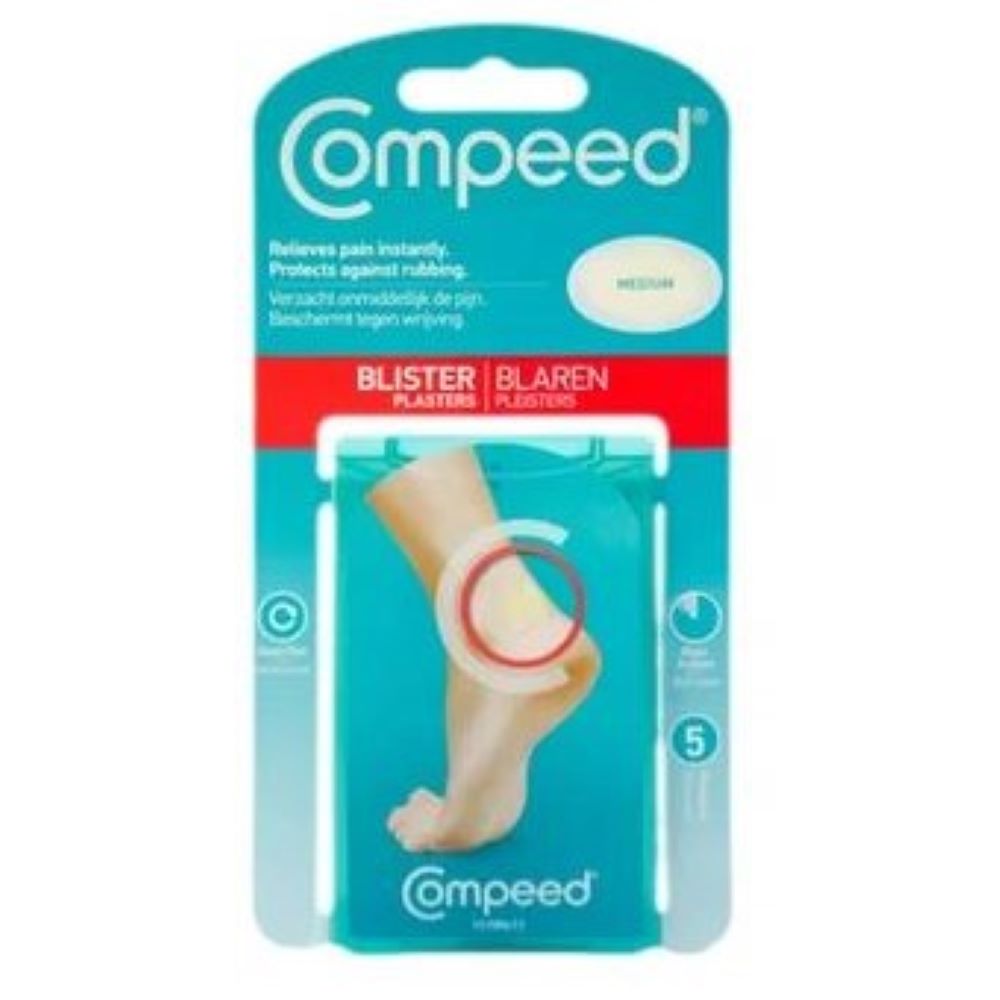 Plasturi medii pentru basici, 5 bucati, Compeed