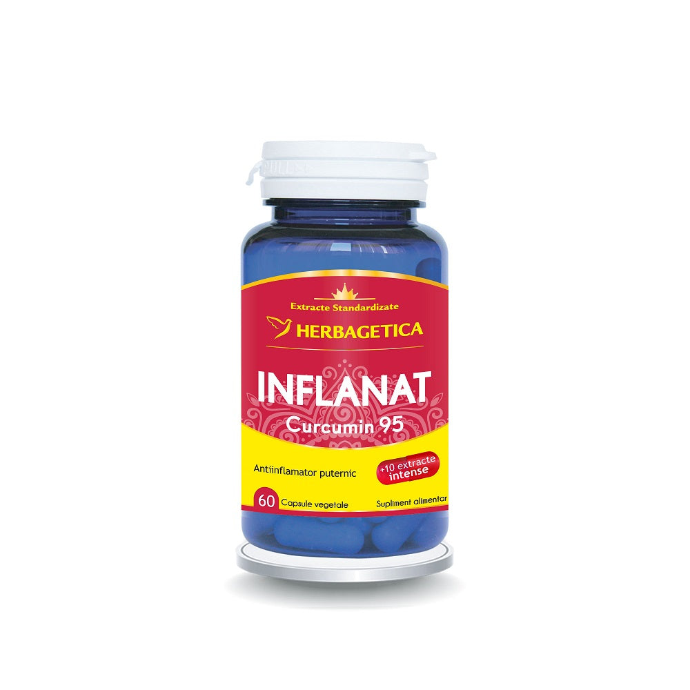Inflanat Curcumin95, 60 capsule, Herbagetica