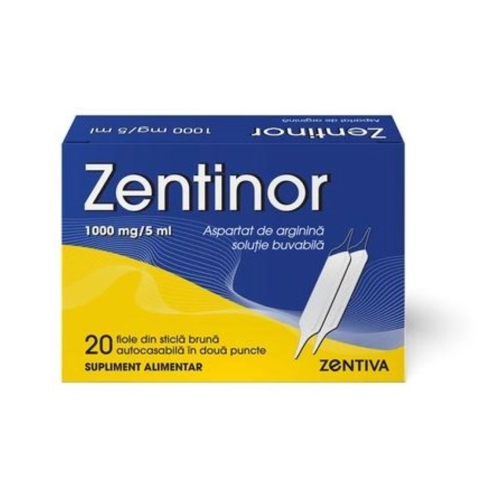 Zentinor, 20 fiole buvabile, Zentiva