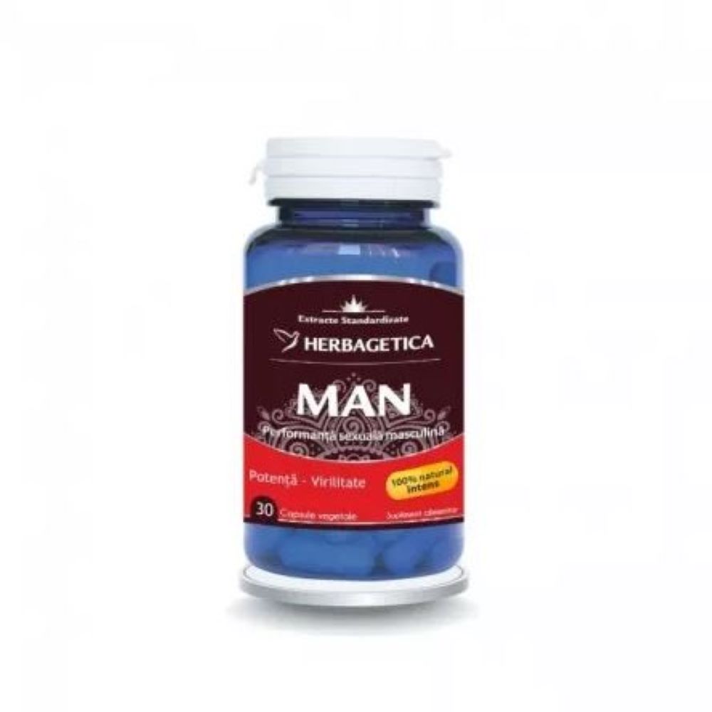 Man Zen Forte, 30 capsule, Herbagetica