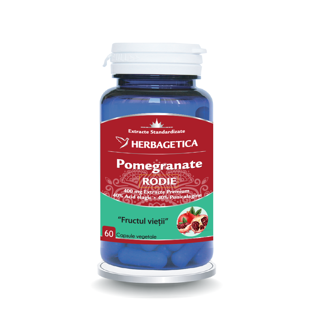 Pomegranate, 60 capsule, Herbagetica