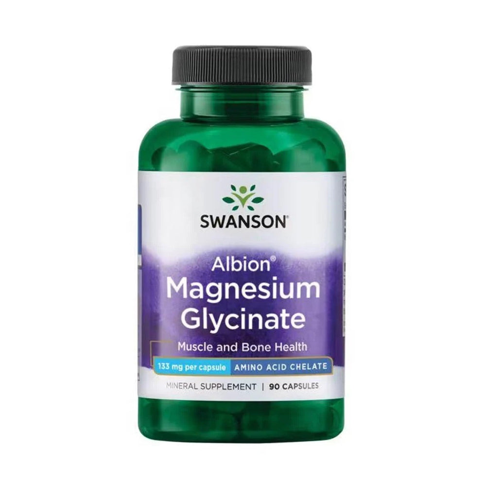Magnesium Glycinate Albion Chelat, 90 capsule, Swanson