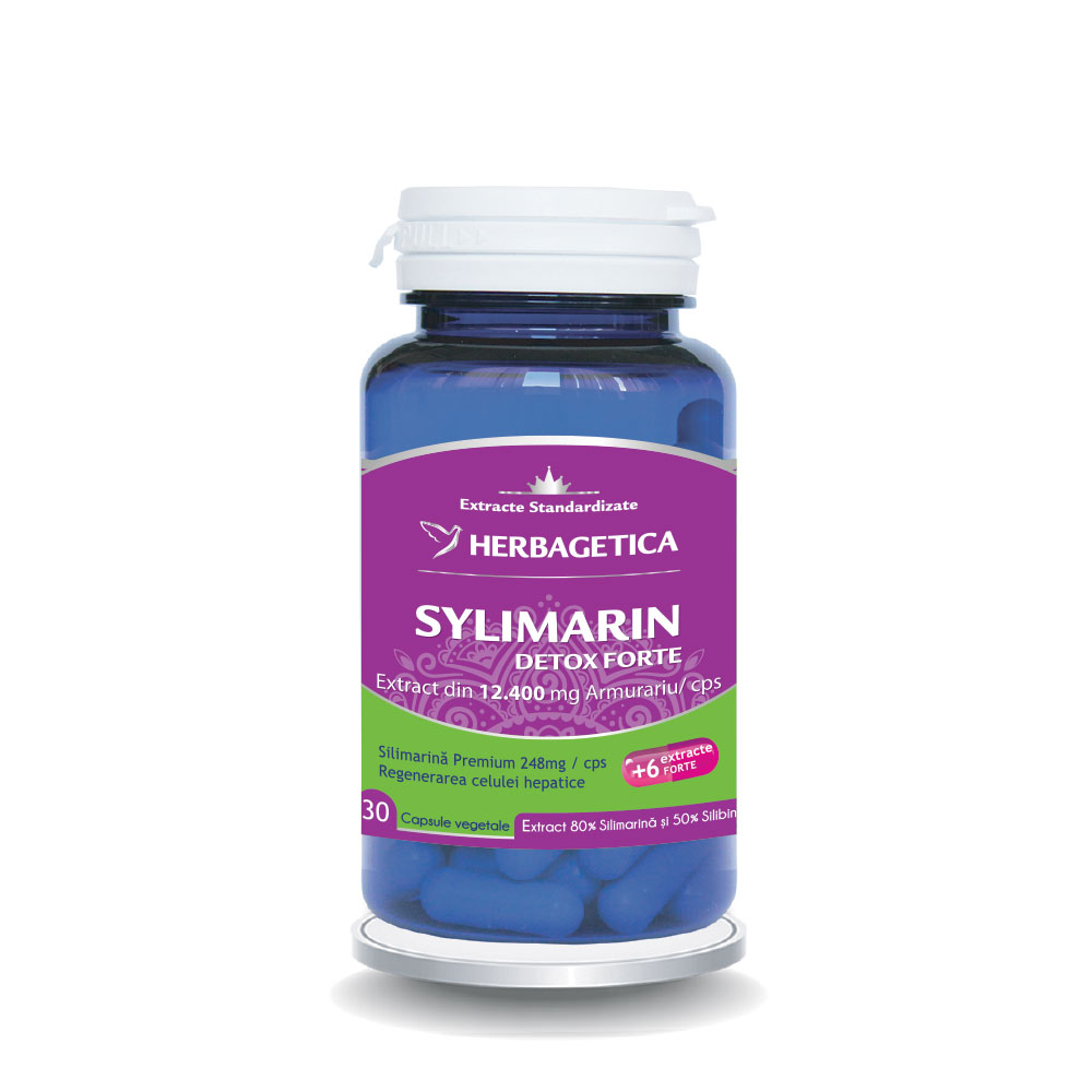 Sylimarin Complex, 30 capsule, Herbagetica