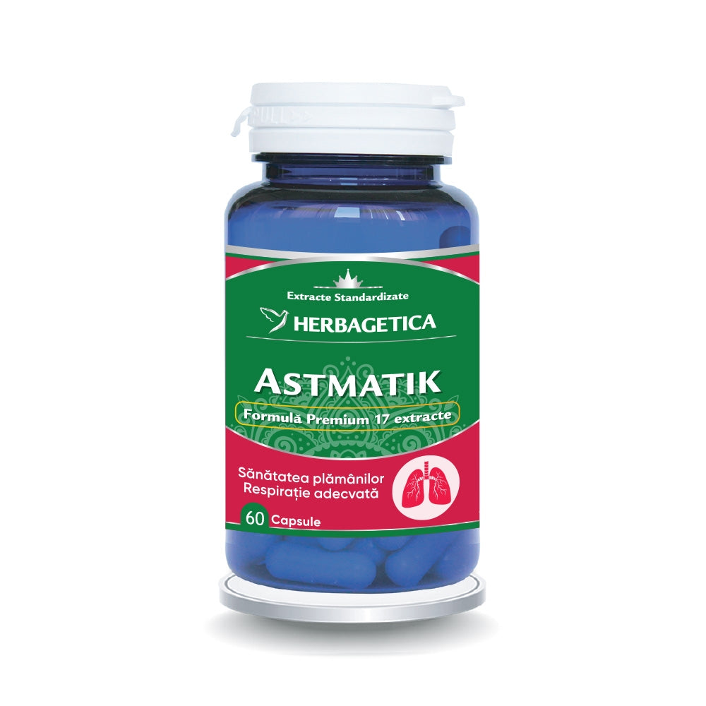 Astmatik, 60 capsule, Herbagetica
