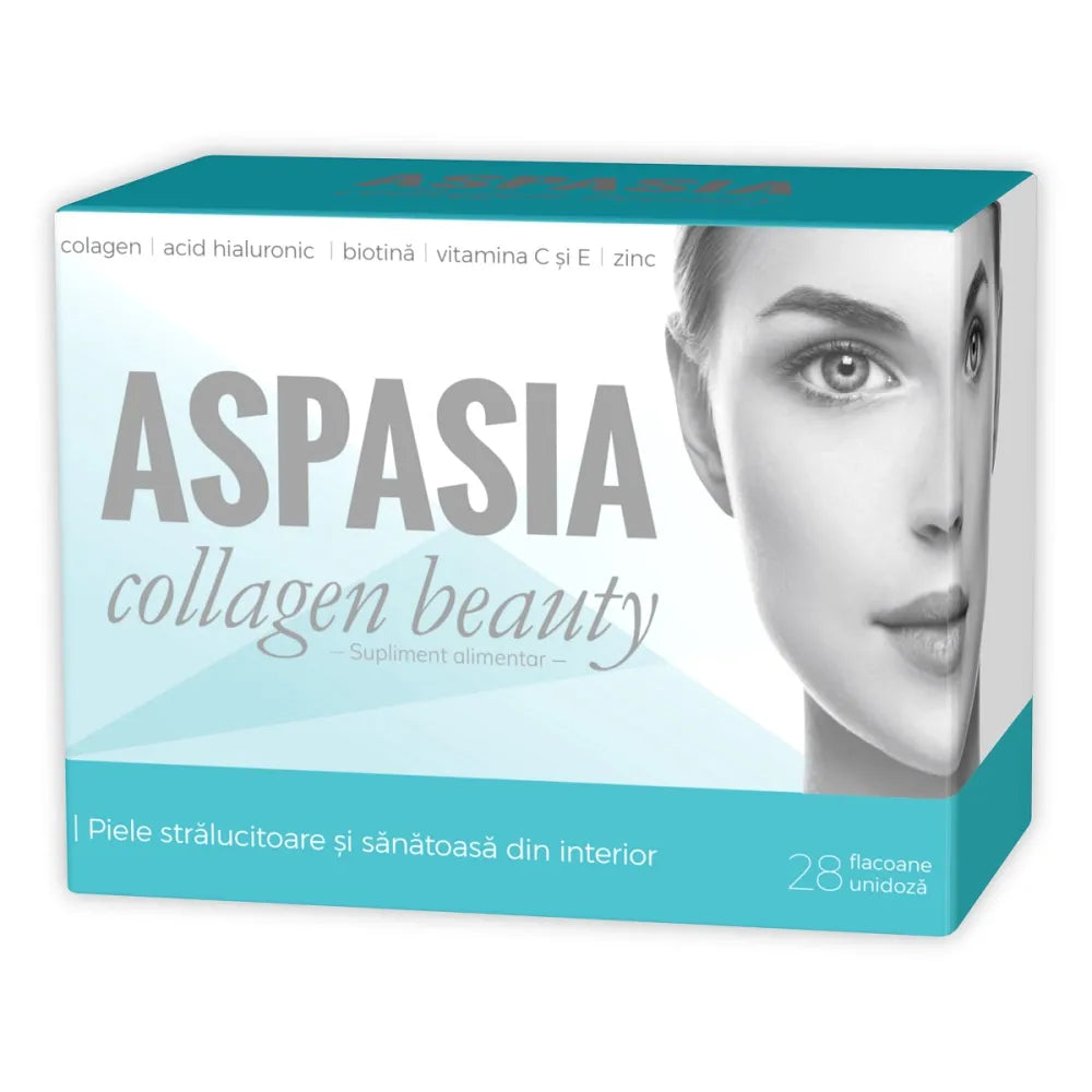Fiole Aspasia Collagen Beauty 28 Fiole, 25ml, Zdrovit