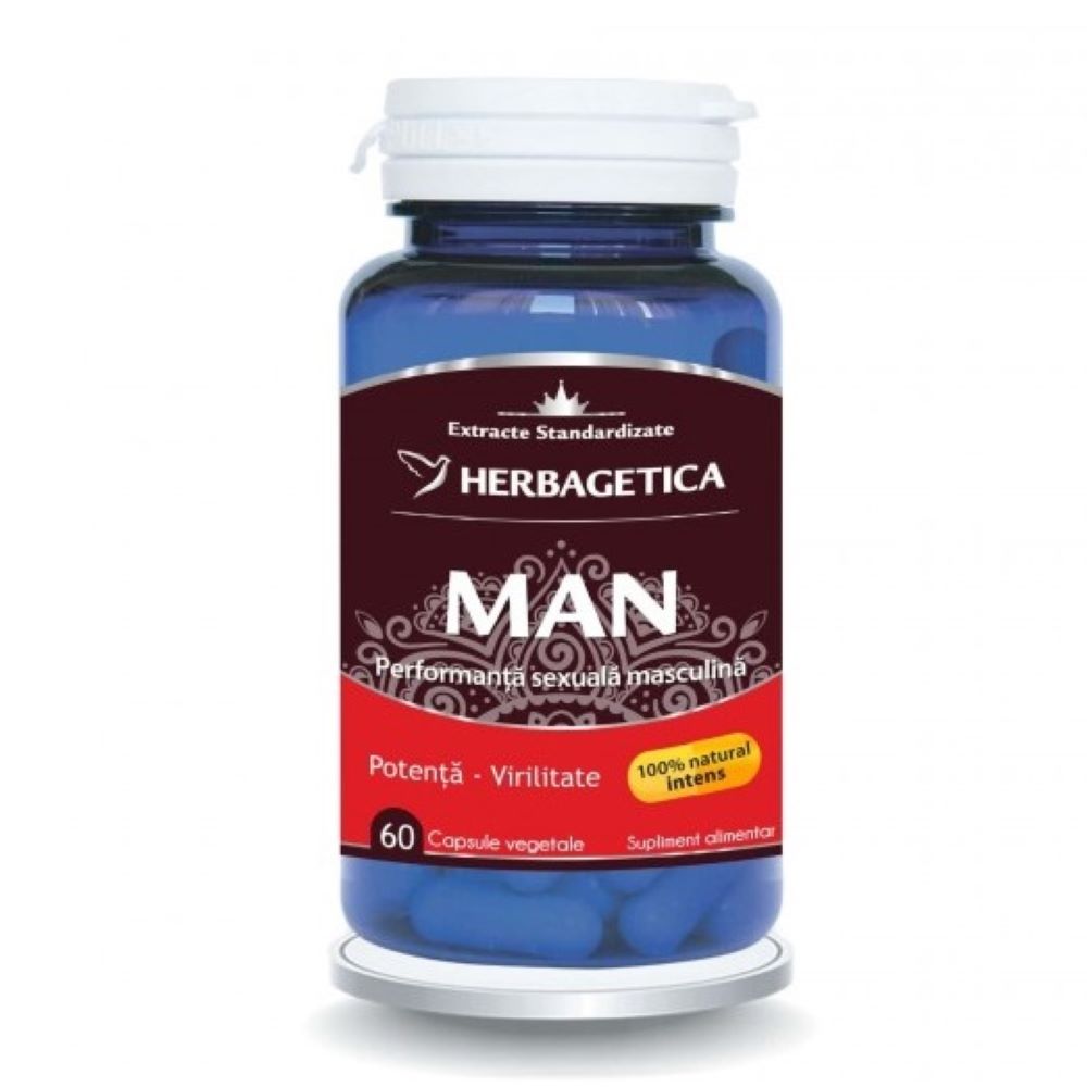 Man Zen Forte, 60 capsule, Herbagetica
