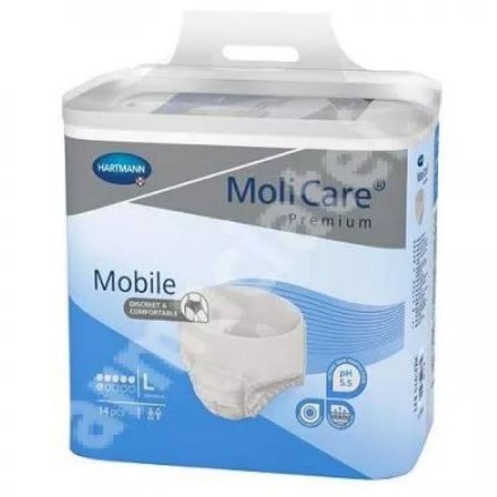 Slip tip scutec pentru incontinenta Mobile L MoliCare, 14 bucati, Hartmann