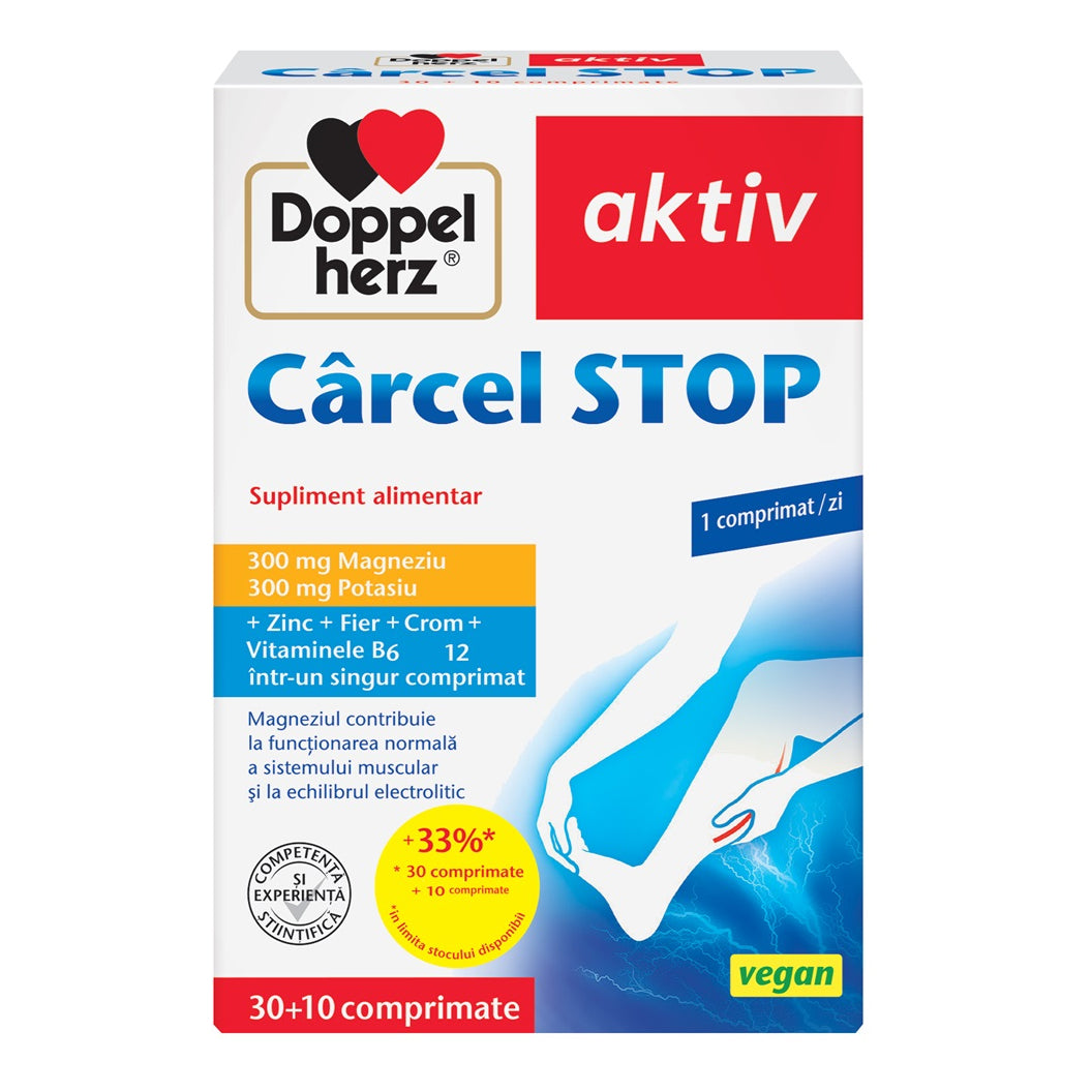 Pachet Aktiv Carcel Stop, 30 + 10 comprimate, Doppelherz