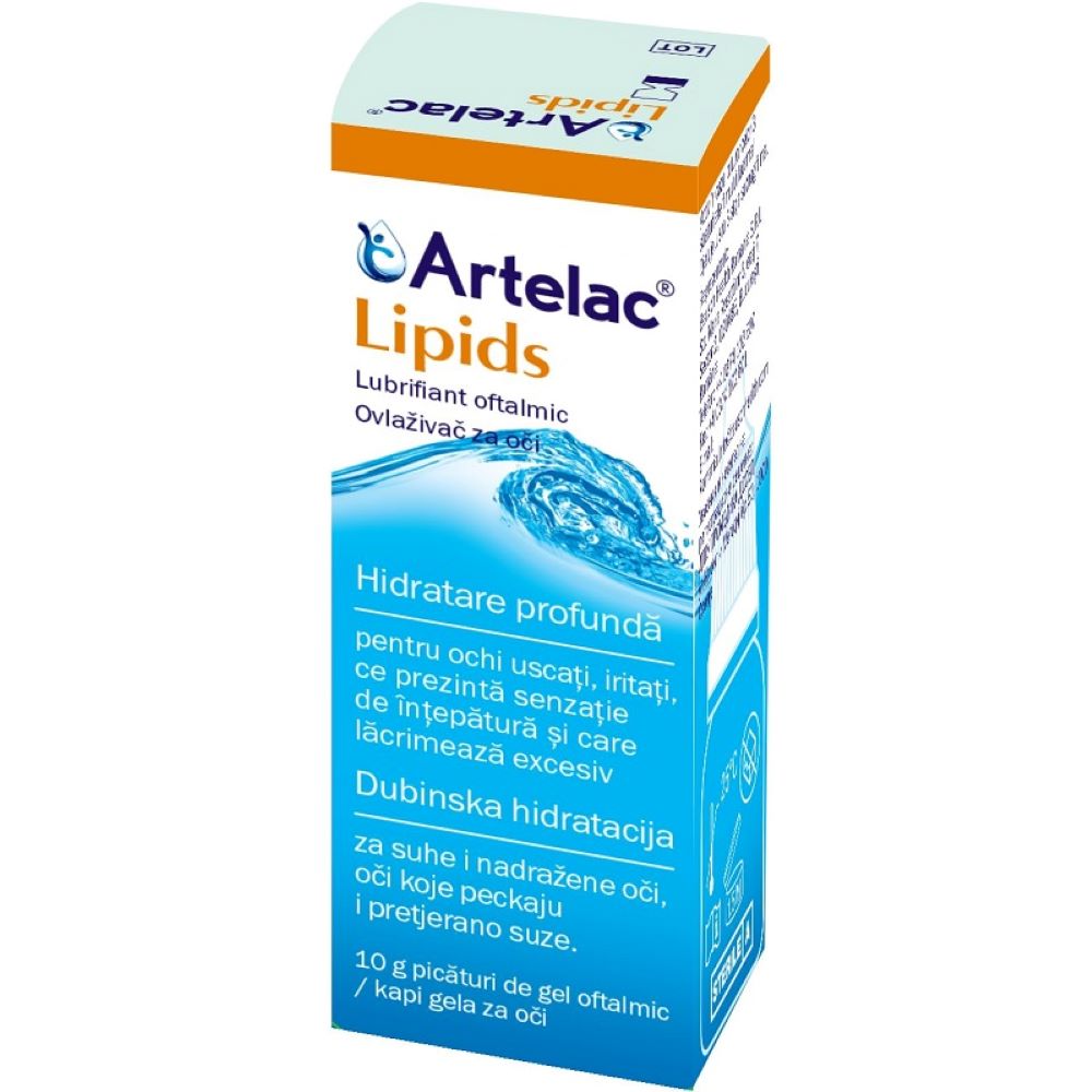 Picaturi oftalmice Artelac Lipids, 10ml, Bausch + Lomb