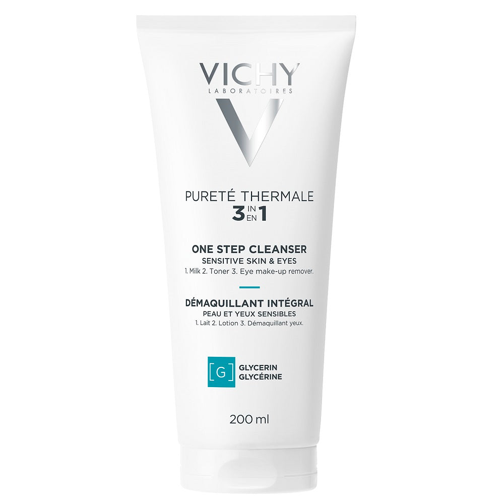 Demachiant integral 3 in 1 Purete Thermale, 200 ml, Vichy