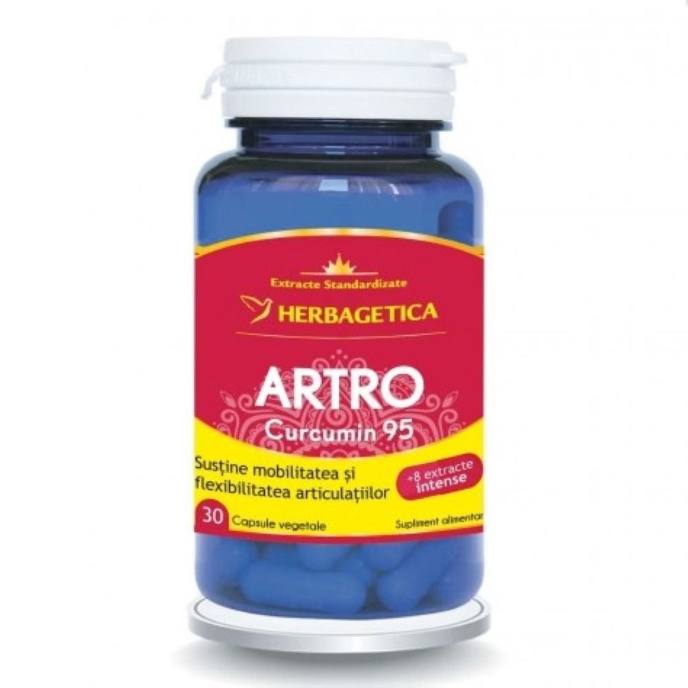 Artro+ Curcumin 95, 30 capsule, Herbagetica