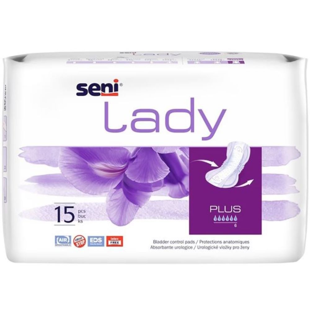 Absorbante incontinenta Seni Lady Plus, 15 bucati, Seni