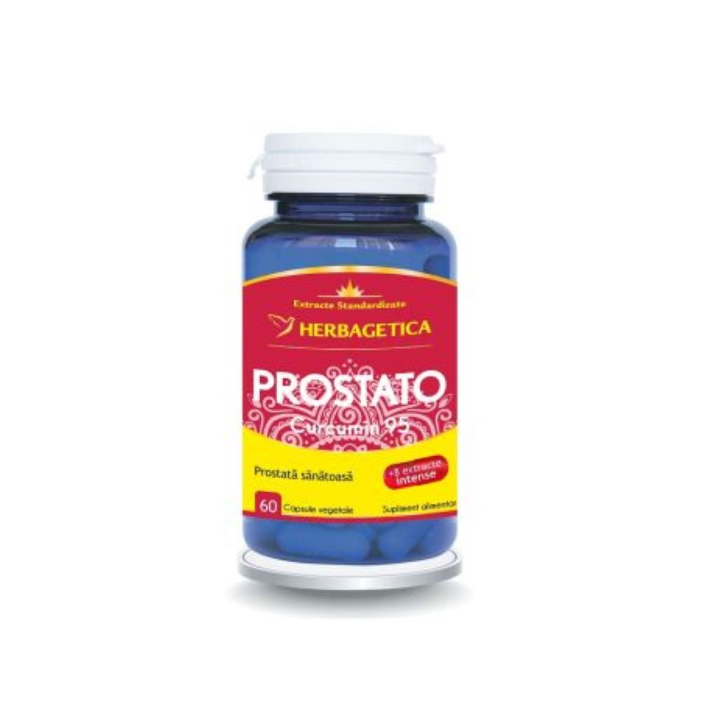 Prostato Curcumin 95, 60 capsule, Herbagetica