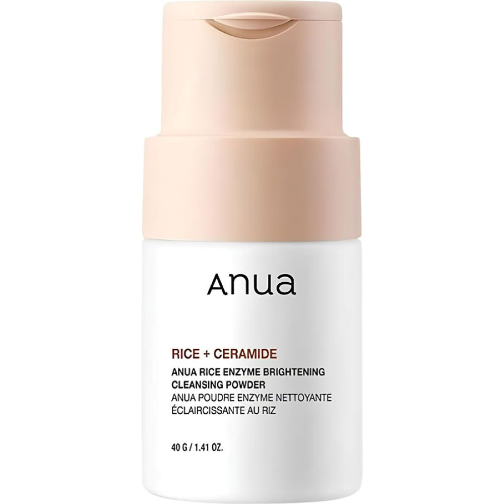 Pudra de curatare pentru luminozitate cu enzime de orez Rice + Ceramide, 40 g, Anua