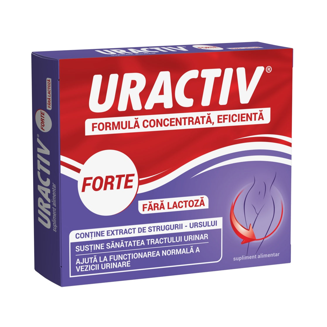 Uractiv Forte fara lactoza, 10 capsule, Terapia