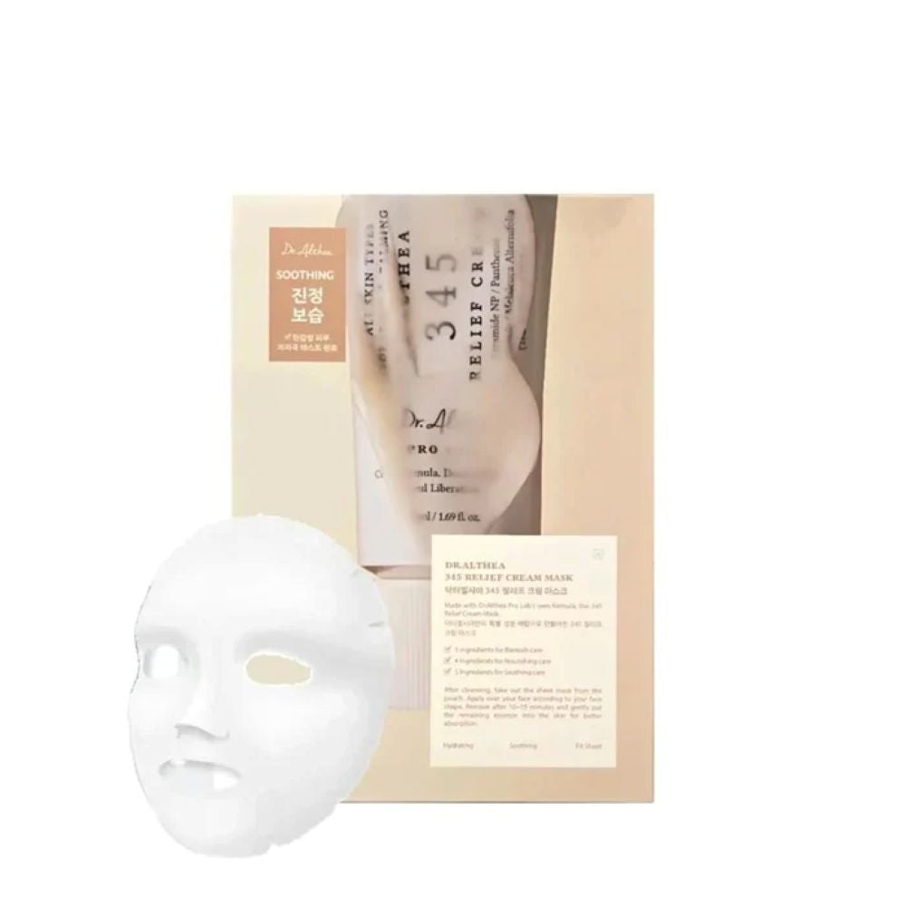Masca 345 Cream Mask, 4 bucati, Dr. Althea