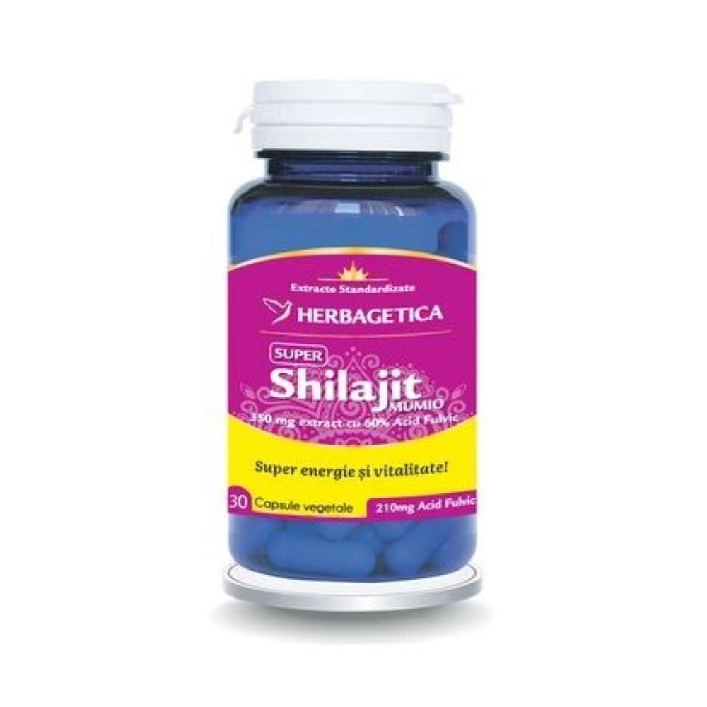 Super Shilajit Mumio, 30 capsule, Herbagetica
