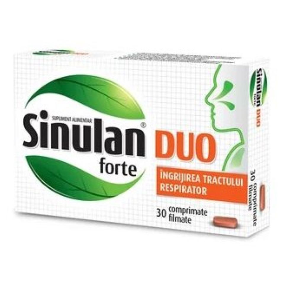 Sinulan Duo Forte, 30 tablete, Walmark
