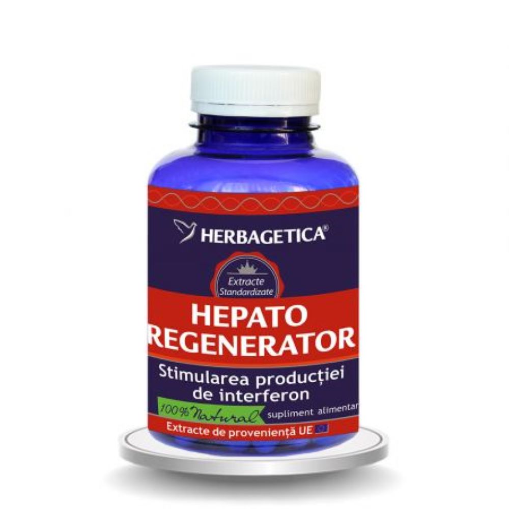 Hepato Regenerator, 30 capsule, Herbagetica