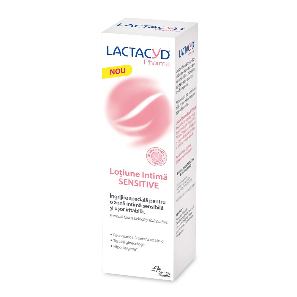 Lotiune intima Sensitive Lactacyd, 250 ml, Perrigo