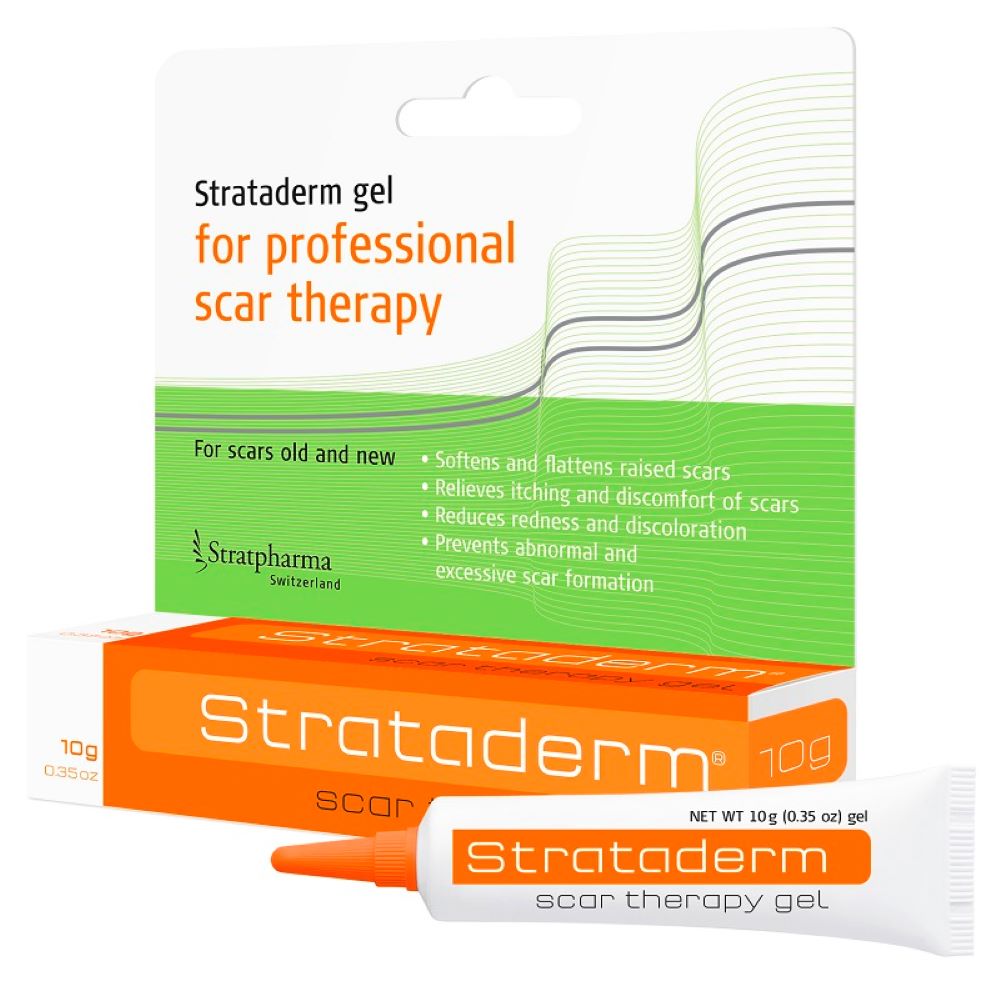 Gel pentru tratamentul cicatricilor Strataderm, 10g, Stratpharma