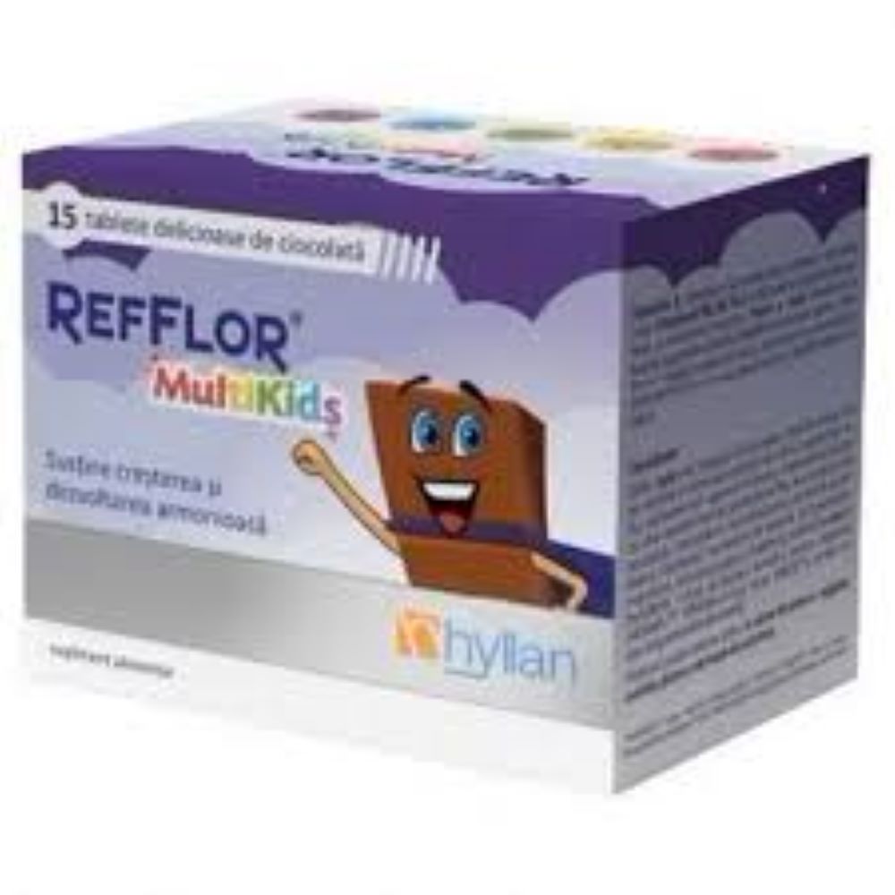 Refflor Multikids, 15 tablete, Hyllan