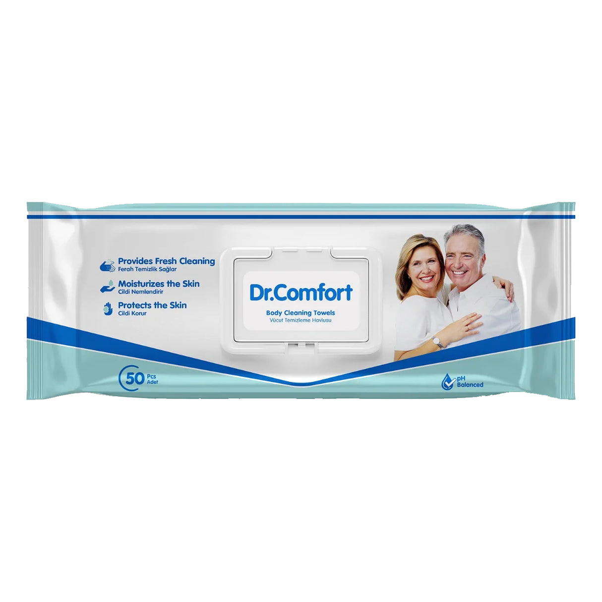 Servetele umede pentru adulti 50 buc Dr Comfort