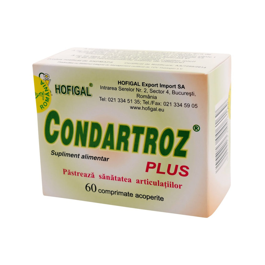 Condartroz Plus, 60 comprimate, Hofigal