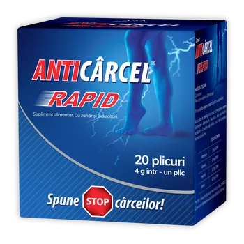 Zdrovit Anticarcel Rapid, 20 plicuri