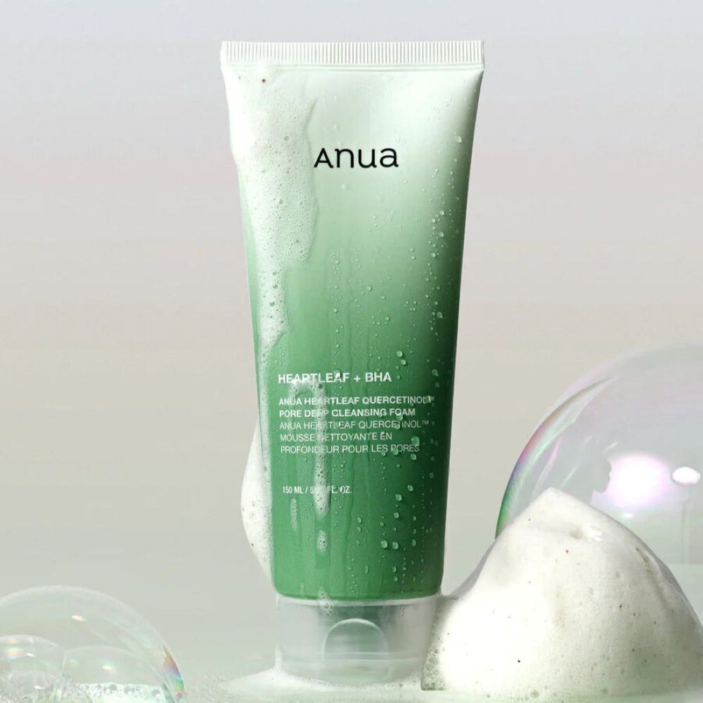 Spuma de curatare profunda a porilor Hartleaf, 150 ml, Anua