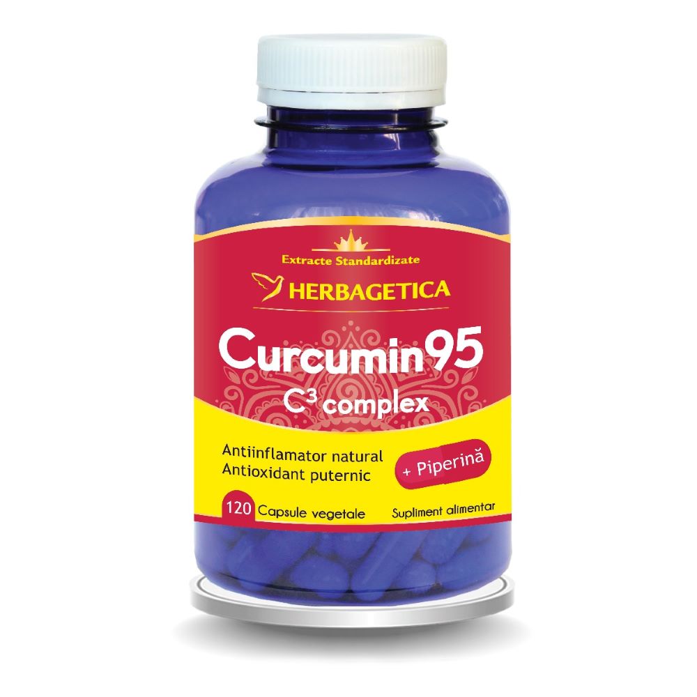 Curcumin95 C3 Complex, 120 capsule, Herbagetica