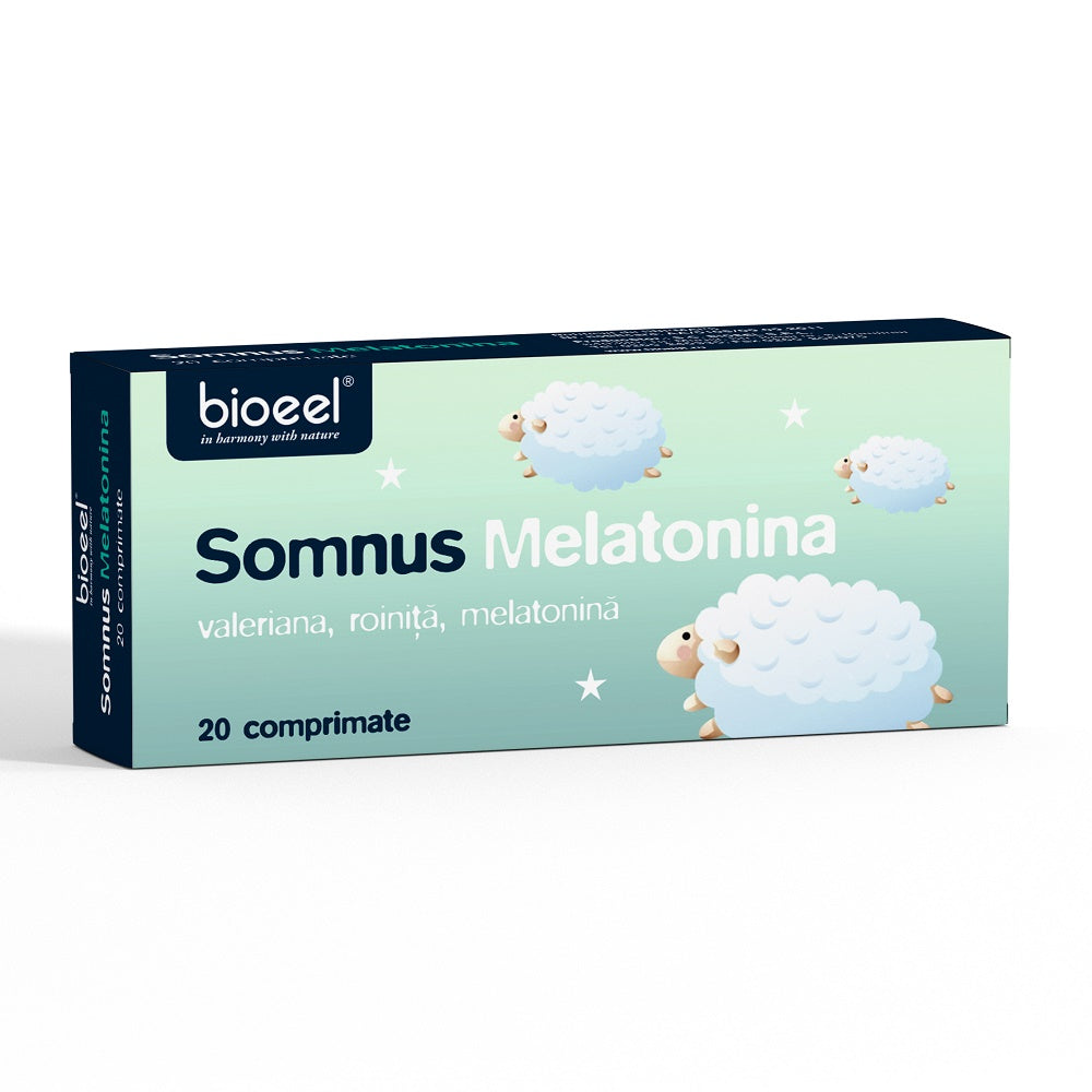 Somnus Melatonina, 20 capsule, Bioeel