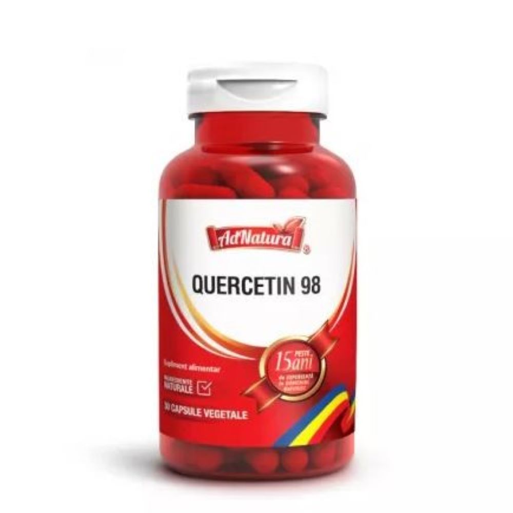 Quercetin 98, 30 capsule, AdNatura