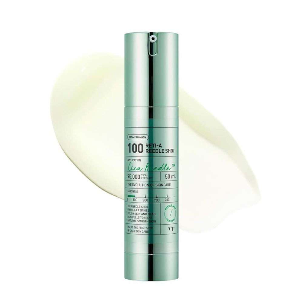 Ser facial cu retinol si bakuchiol Reti-A Reedle Shot 100, 50 ml, VT Cosmetics