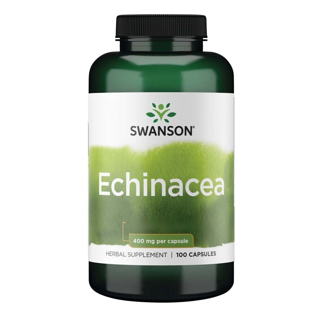 Echinacea, 400 mg, 100 capsule, Swanson