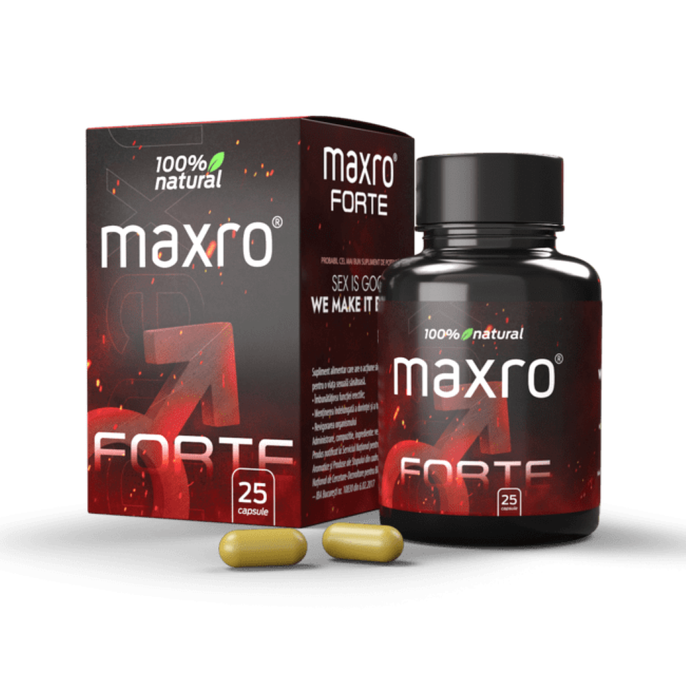 Maxro Forte, 25 capsule, Mad House