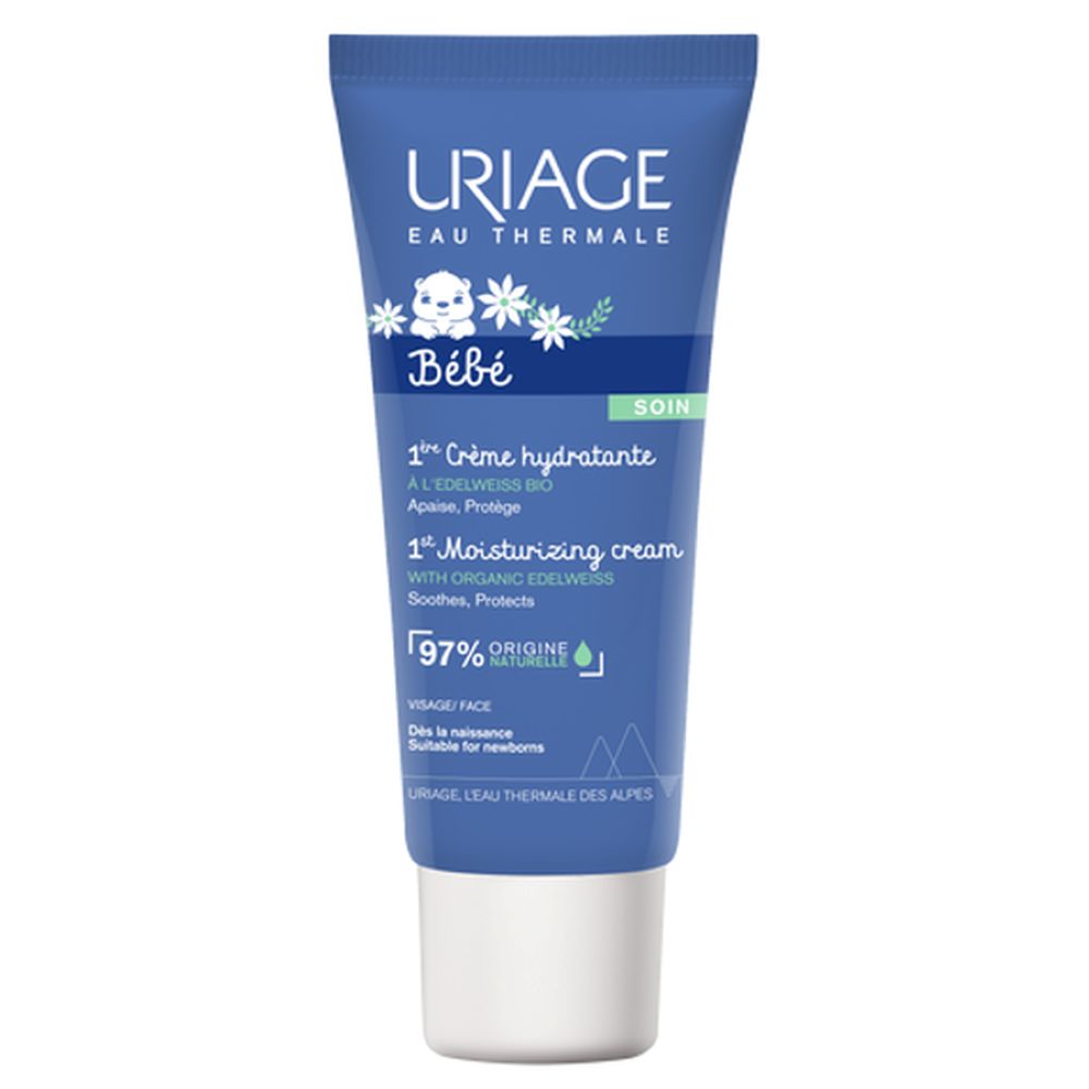 Crema hidratanta pentru copii 1er Bebe, 40 ml, Uriage