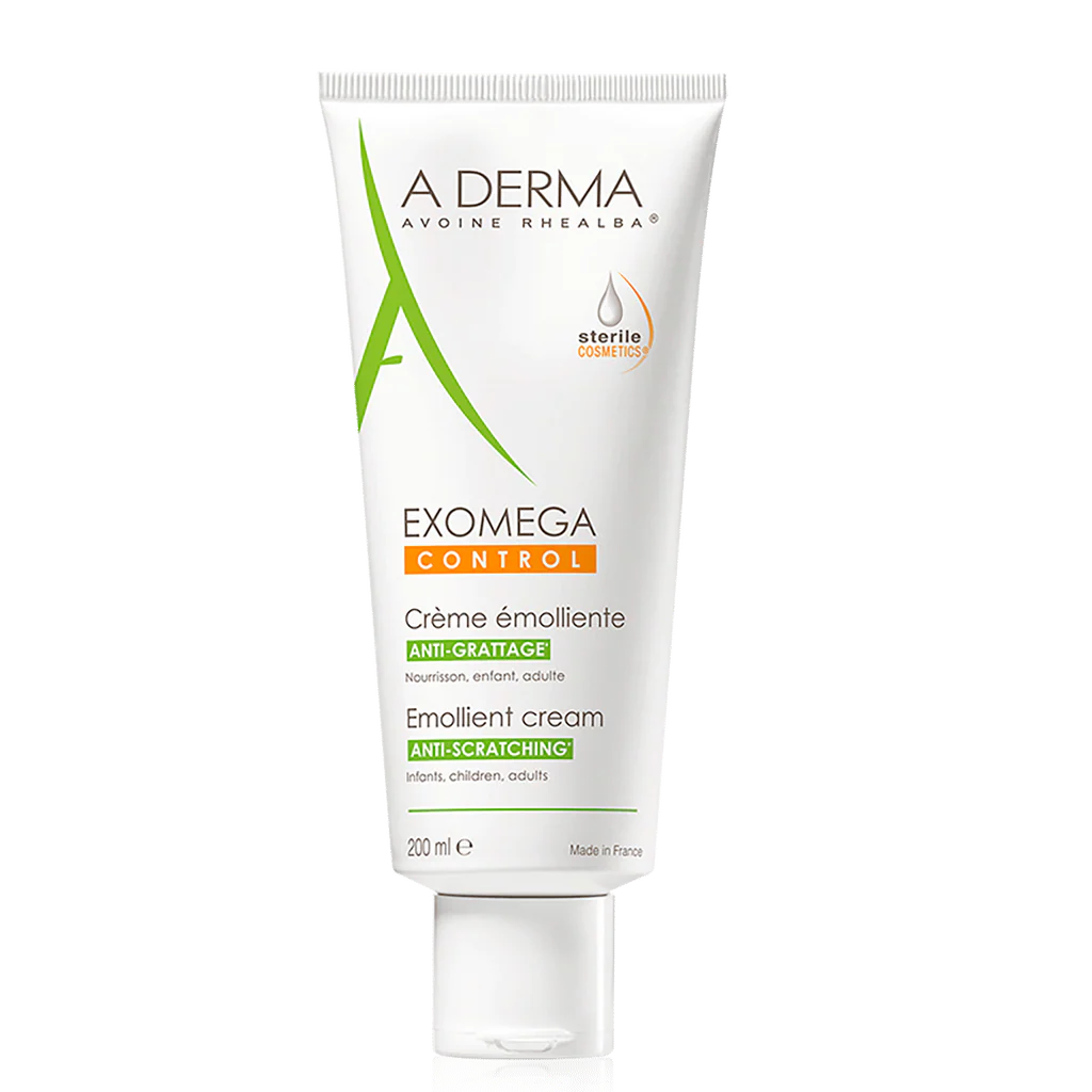 Crema emolienta Exomega Control, 200 ml, A-Derma