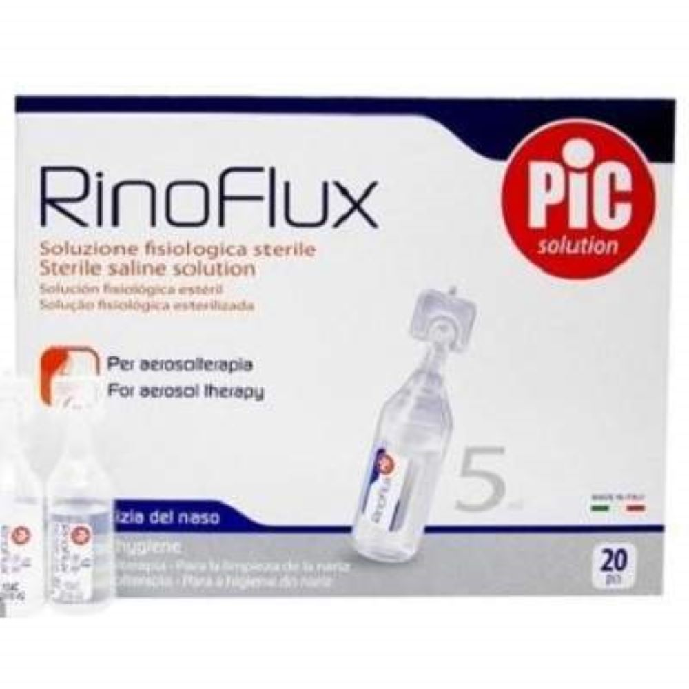 Ser Fiziologic steril , 20ml x 5ml, RinoFlux