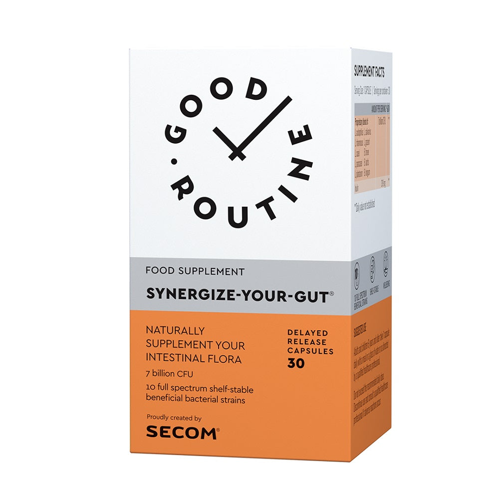 Synergize Your Gut, Good Routine, 30 capsule, Secom