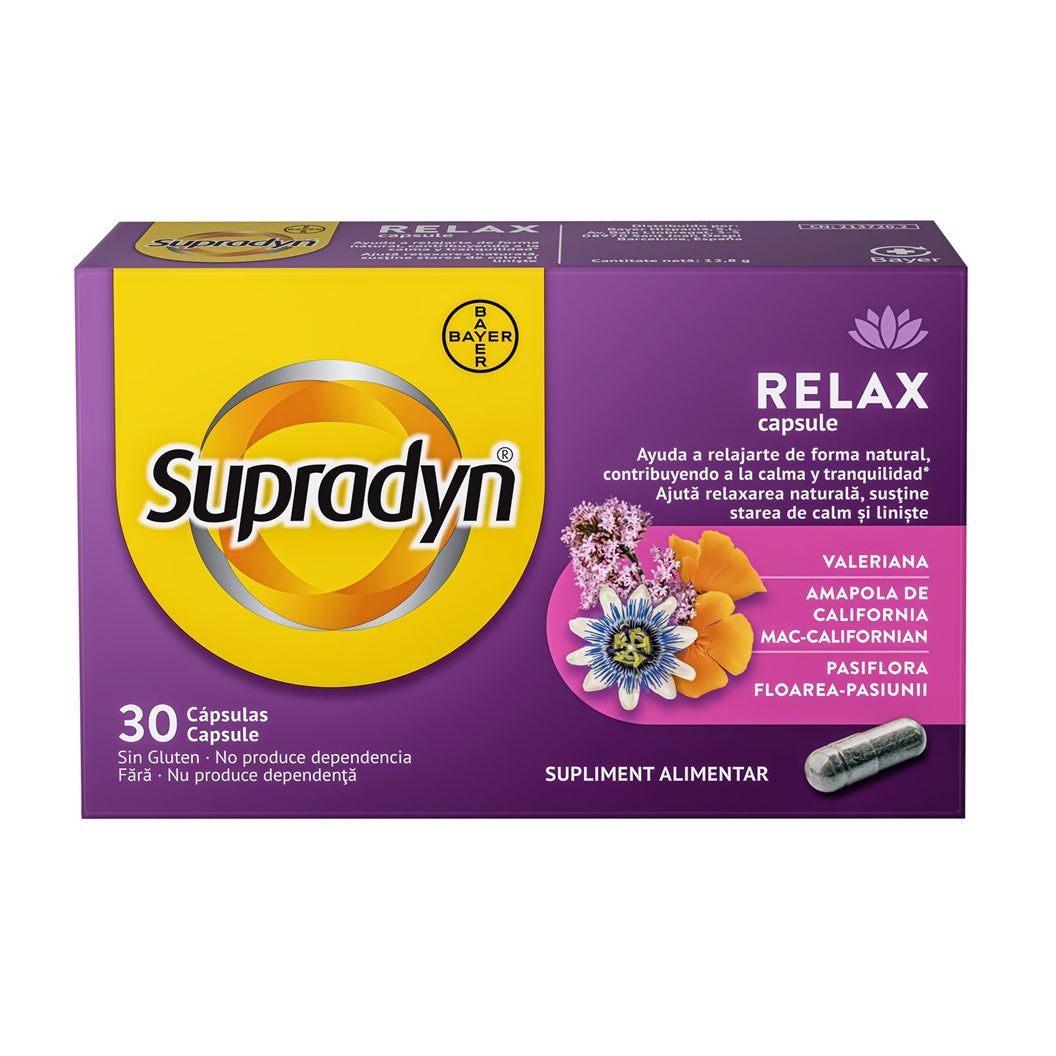Supradyn Relax, 30 capsule, Bayer