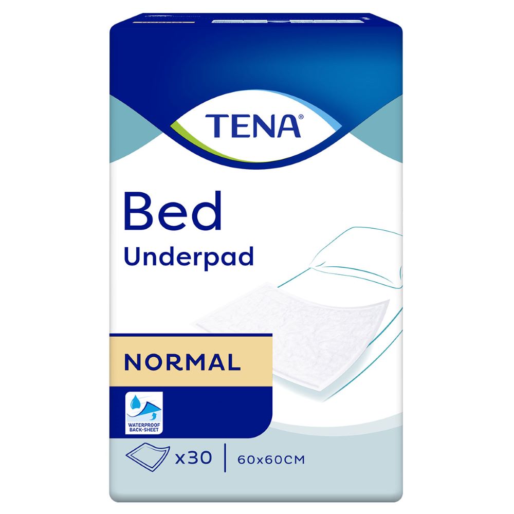 Protectie pentru pat Normal, 60 x 60 cm, 30 bucati, Tena