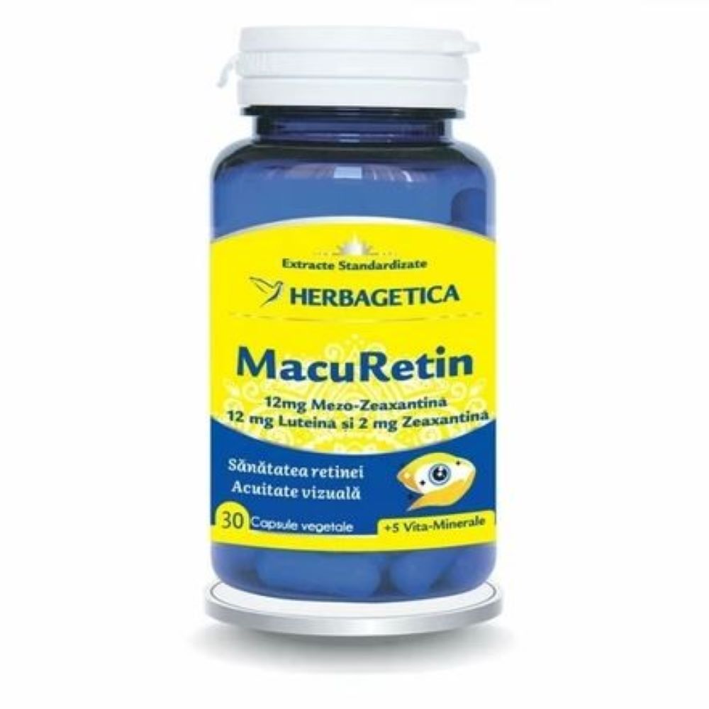 Macuretin, 30 capsule, Herbagetica
