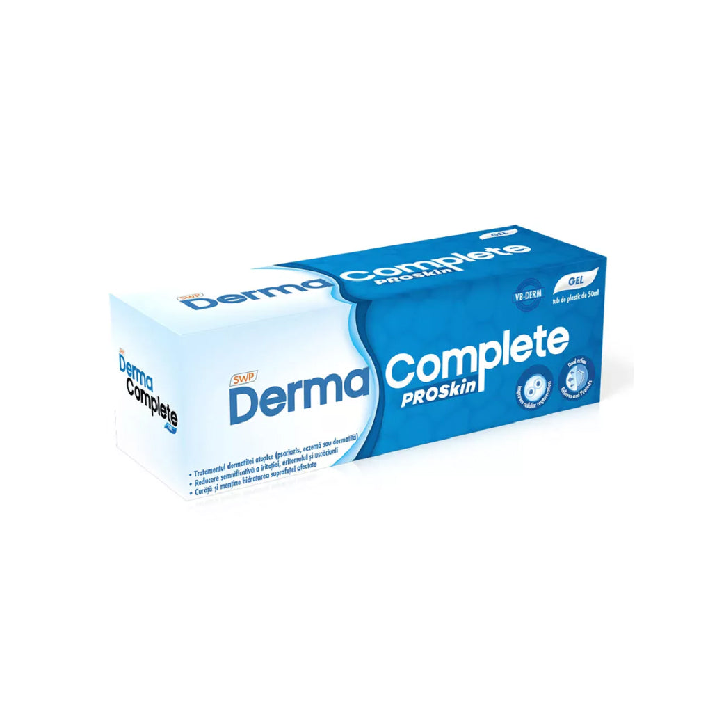 Gel pentru afectiuni cutanate ale pielii Derma Complete Proskin, 50 ml, Sun Wave Pharma