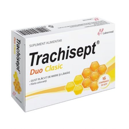Trachisept Duo Clasic, 16 Capsule
