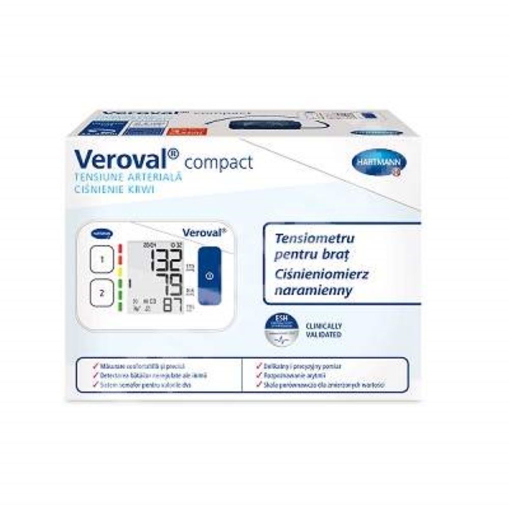 Tensiometru digital de brat Veroval compact, Hartmann